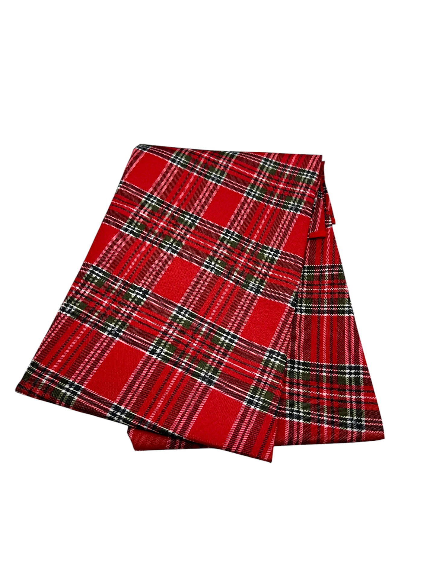 Tovaglia antimacchia rotonda tartan.